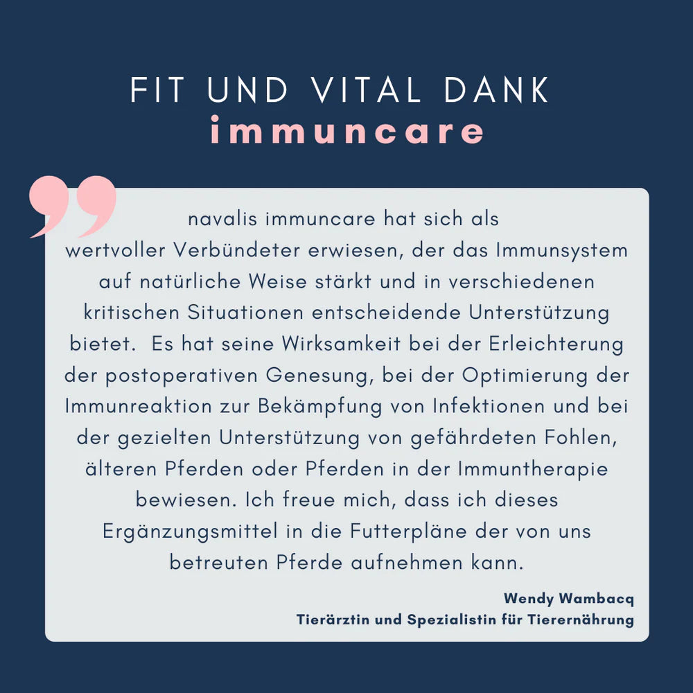 navalis immuncare horse immunsystem