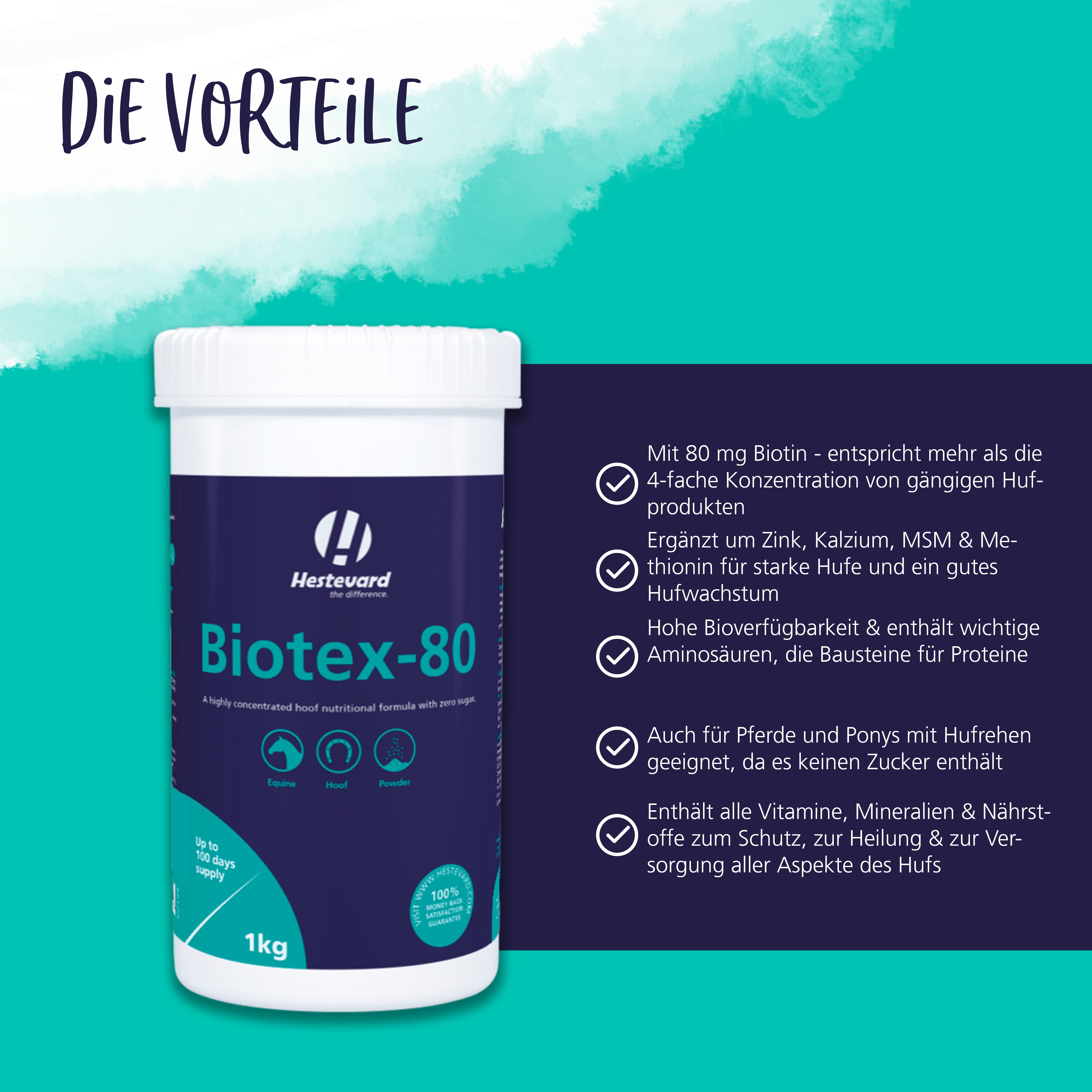 Vorteile Hestevard Biotex-80