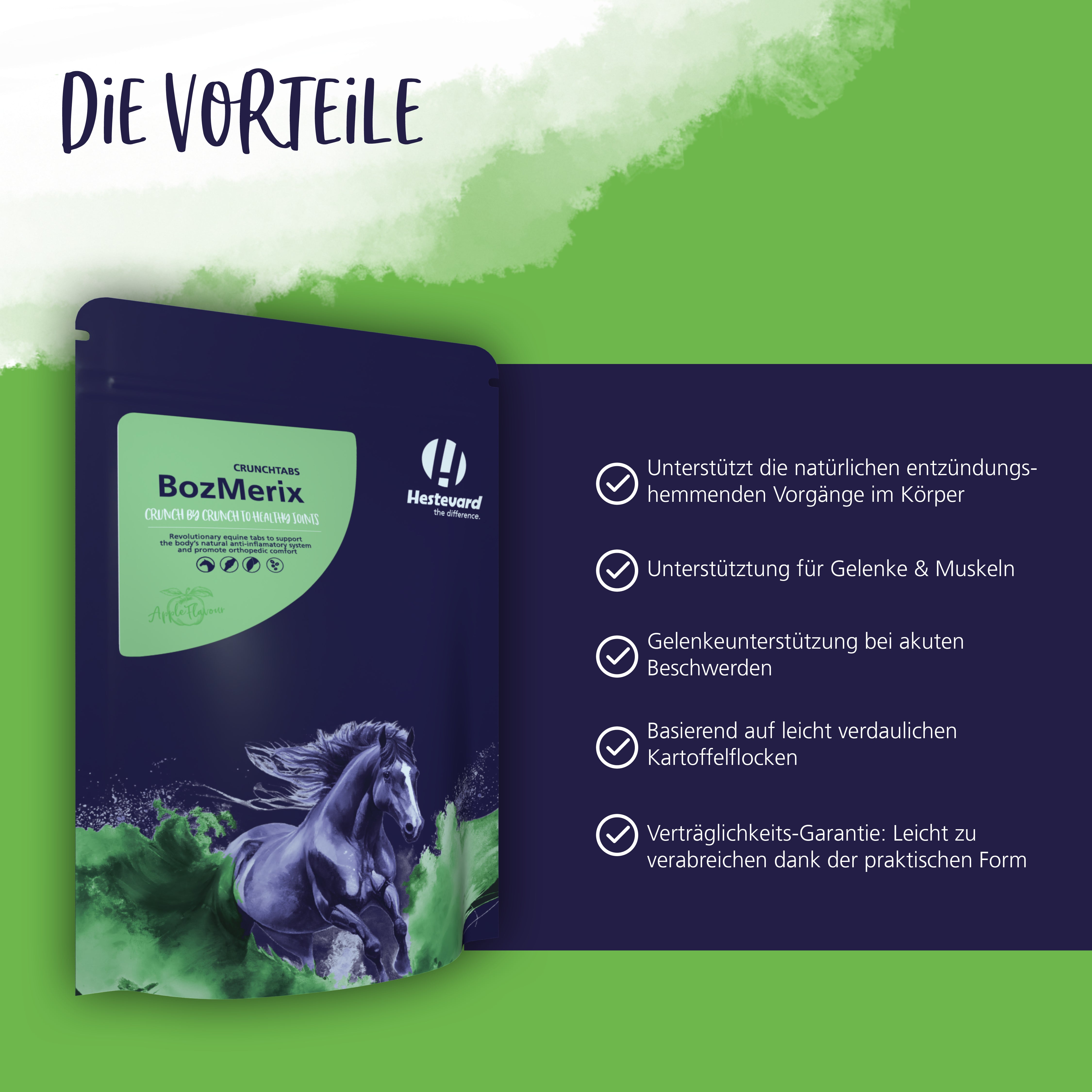 Hestevard BozMerix CrunchTabs vorteile