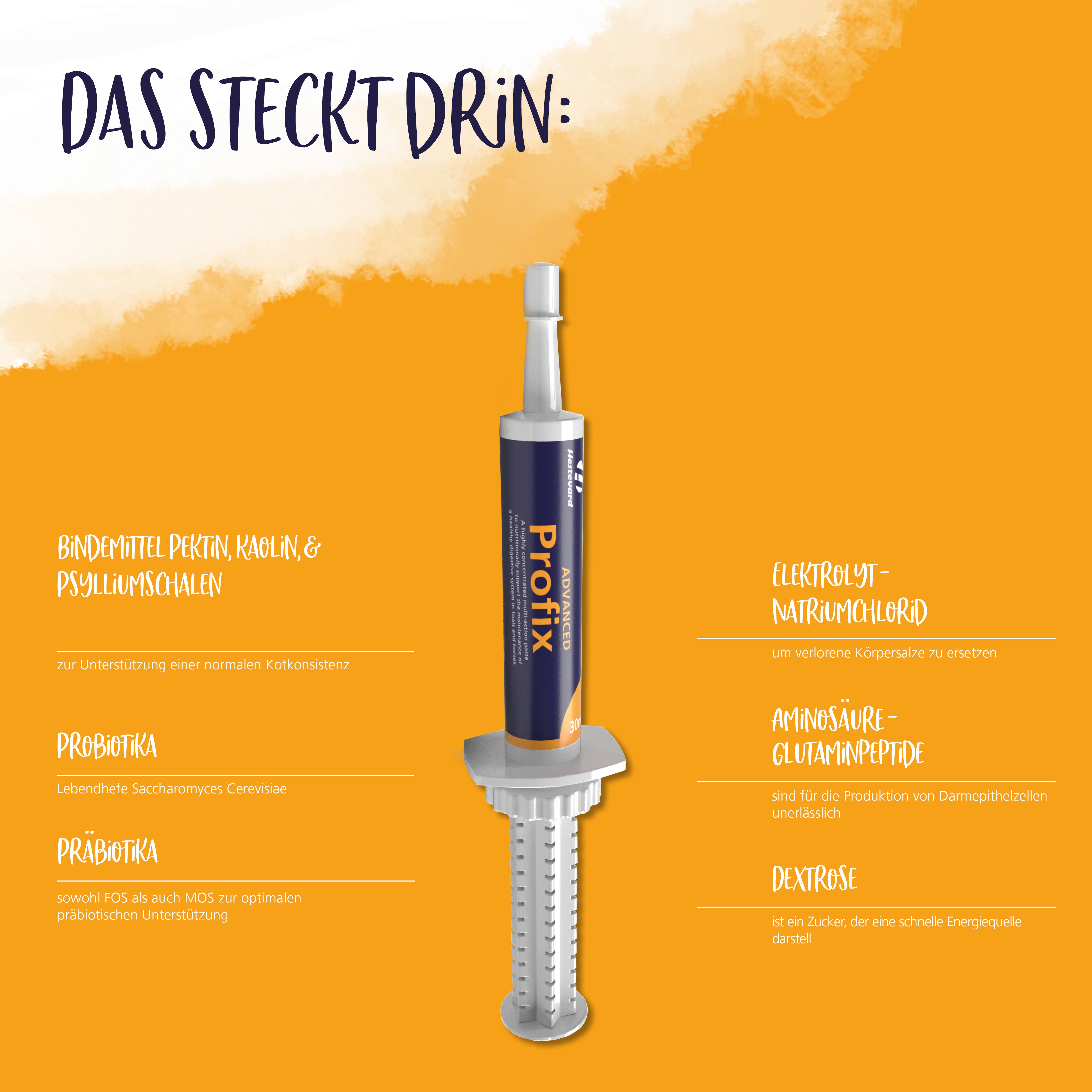 Hestevard Profix ADVANCED inhaltsstoffe