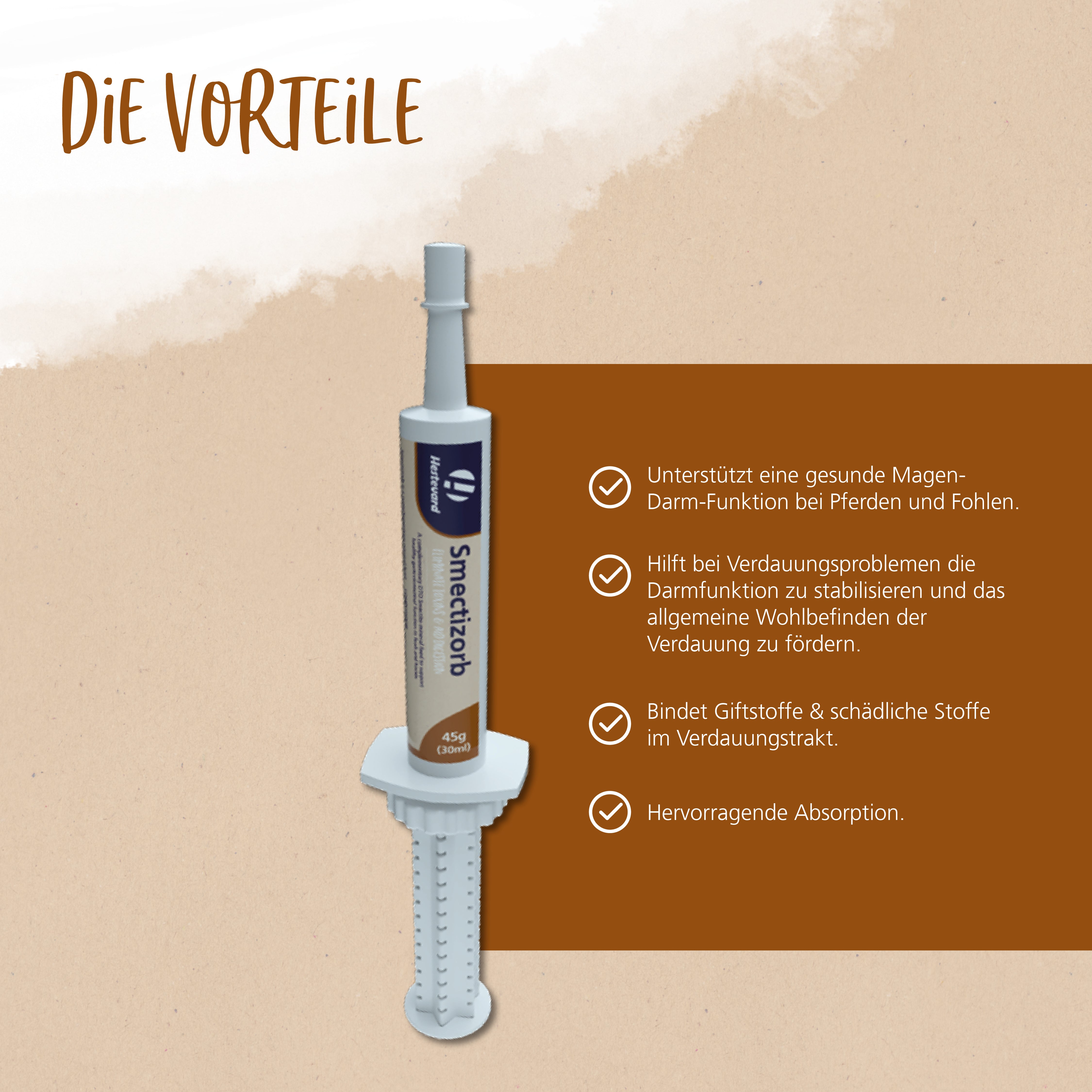 Hestevard Smectizorb Paste giftstoffe