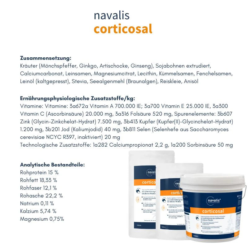 Navalis corticosal HORSE Pellets