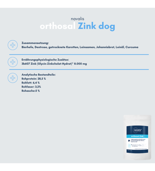 navalis zink hund zusammensetzung